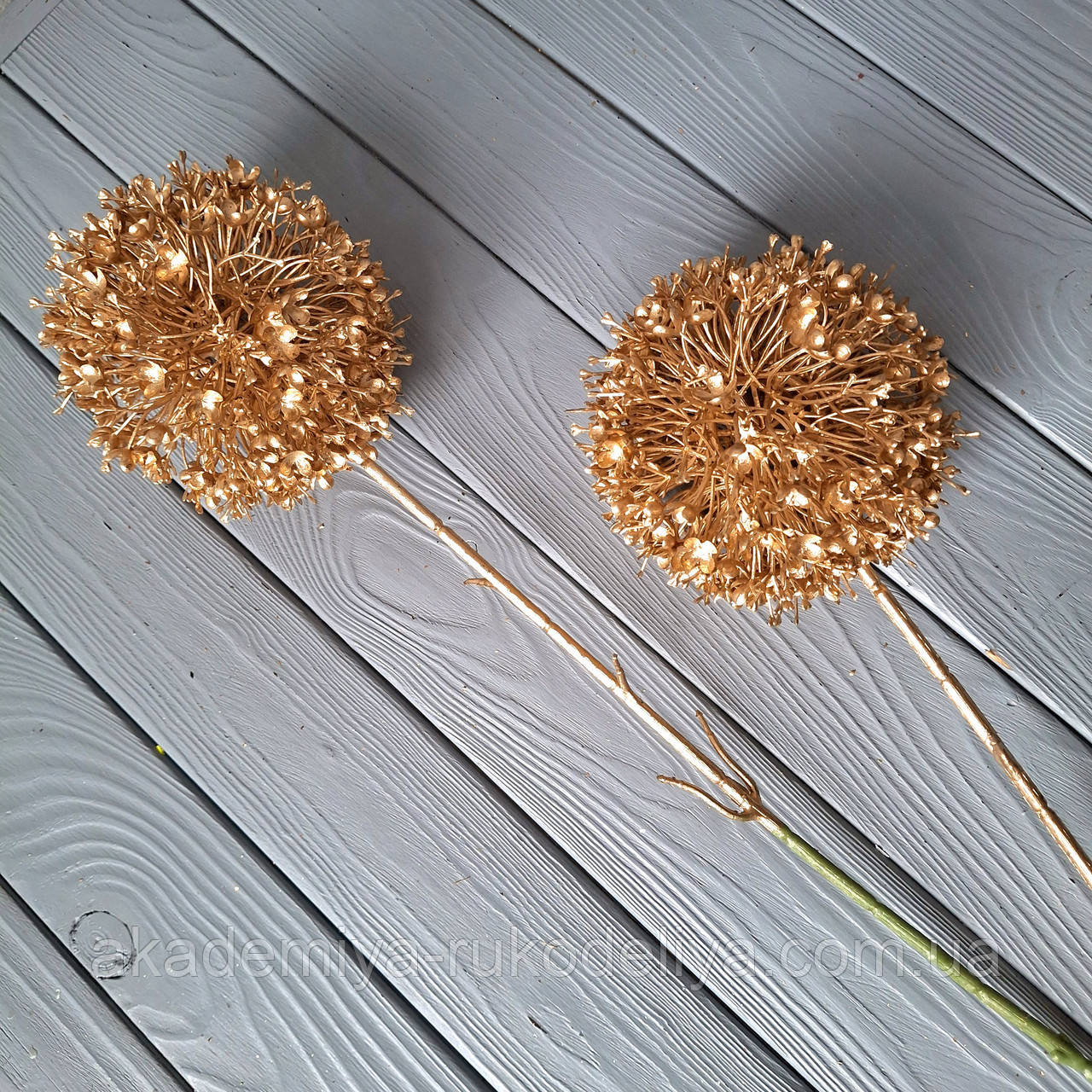 Квітка дикого лука — ЗОЛОТО 74 см РОЗПРОДАЖА, фото 1