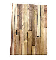 Дошка кухонна з елементами епоксидної смоли блакитного кольору