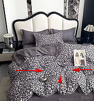 Простирадло ранфорс сімейне 220×240 см Леопард