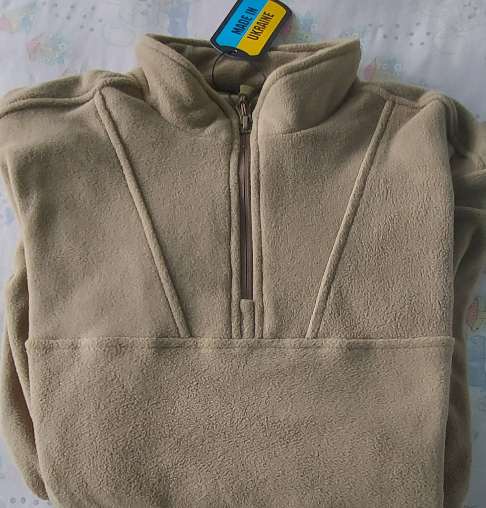 M-Tac кофта Delta Fleece Tan, тактична, фліска, демісезонна, зимова, військова - фото покупців 1