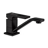 Змішувач для кухні GAPPO G4517-6 чорний латунь