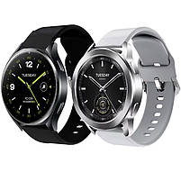 Ремінець силіконовий для годинника 22 мм Active сірий, фото 5