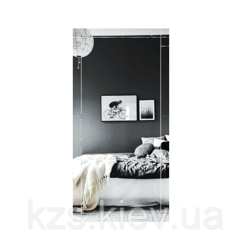 Дзеркало з декоративними накладками 1400 х 700 мм., фото 1