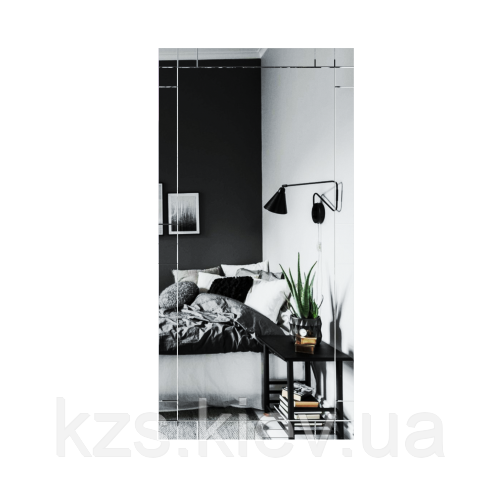 Дзеркало з декоративними накладками 1300 х 650 мм., фото 1