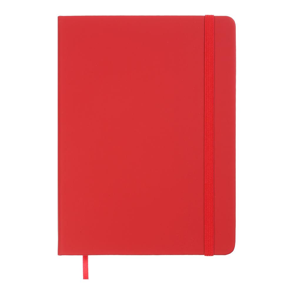 Щоденник датов 2026 TOUCH ME A5 червоний штуч шкіра