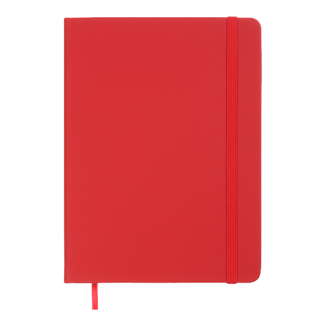 Щоденник датов 2026 TOUCH ME A5 червоний штуч шкіра, фото 1
