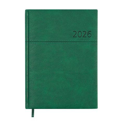 Щоденник данин 2024 ORION A5 зелений скрожа/поролон, фото 1