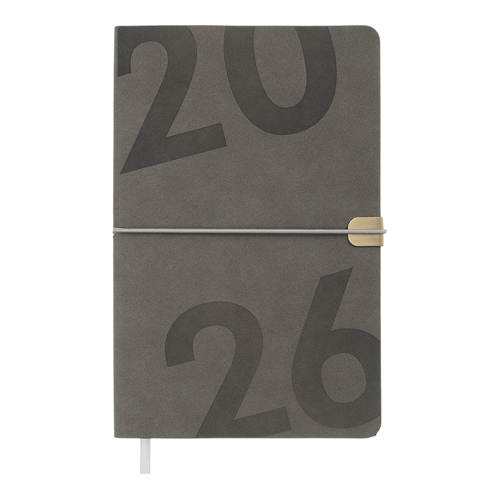 Тижневик данир 2026 BEST A5 сірий скрожа