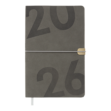 Тижневик данир 2026 BEST A5 сірий скрожа, фото 1