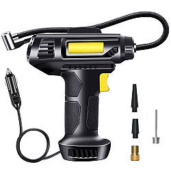 Міні-компресор від прикурювача 50 PSI, AD-2456 / Автомобільний автокомпресор / Компресор для авто