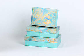 Коробки подарункові набір 3шт вкладені 1в1  розмір найбільшої 20х20х95см BM233330