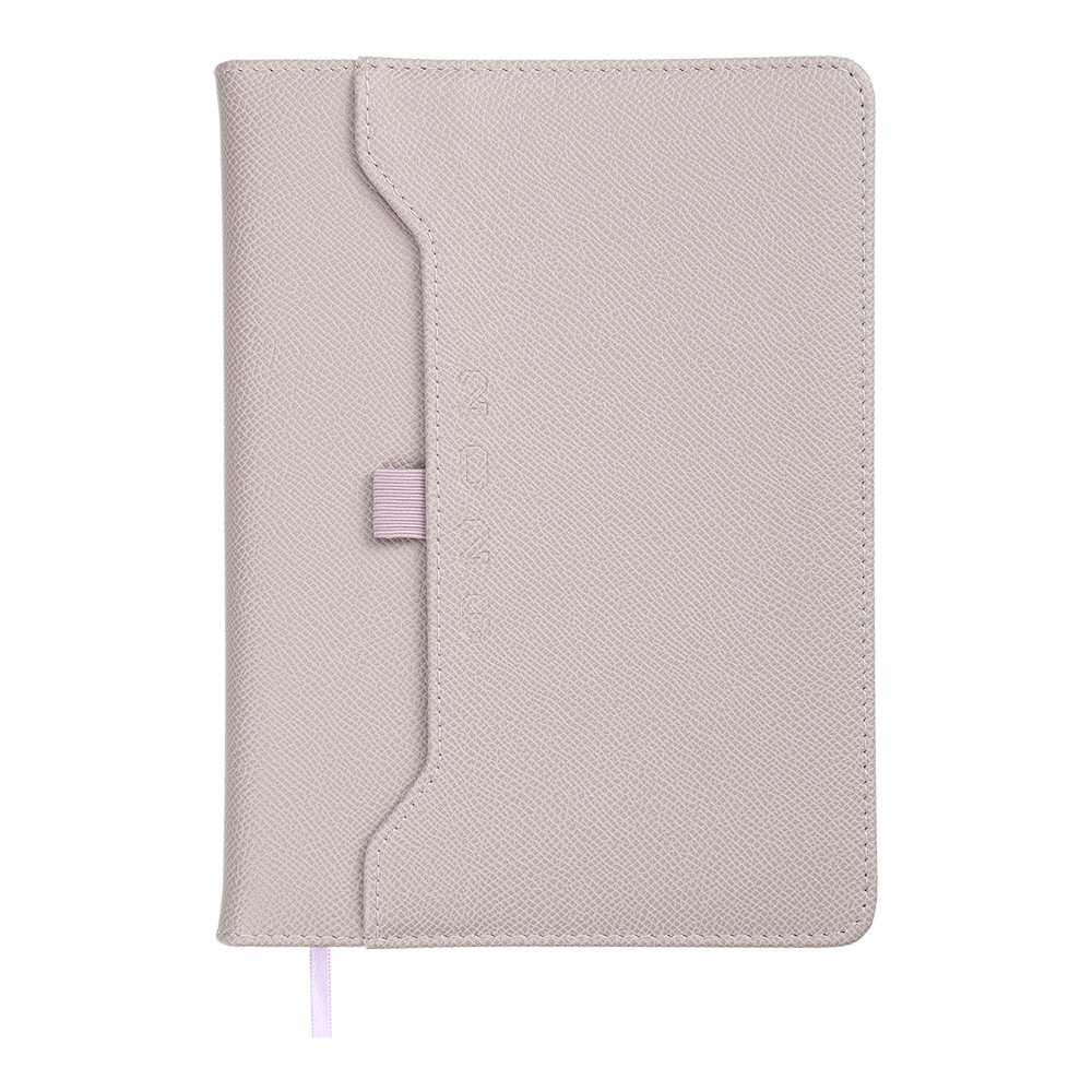 Щоденник данин 2026 SAVANA A5 лавандовий скрокожа