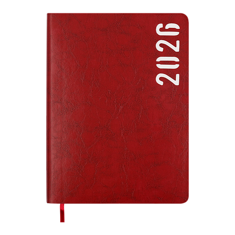 Щоденник данир 2026 MIND A5 червоний іскря, фото 1