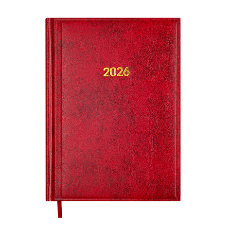 Щоденник данин 2024 BASE А5 червоний, фото 1
