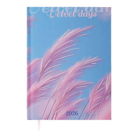 Щоденник датов поліграфічний ONLY 2026 A5 світлорожевий, фото 1