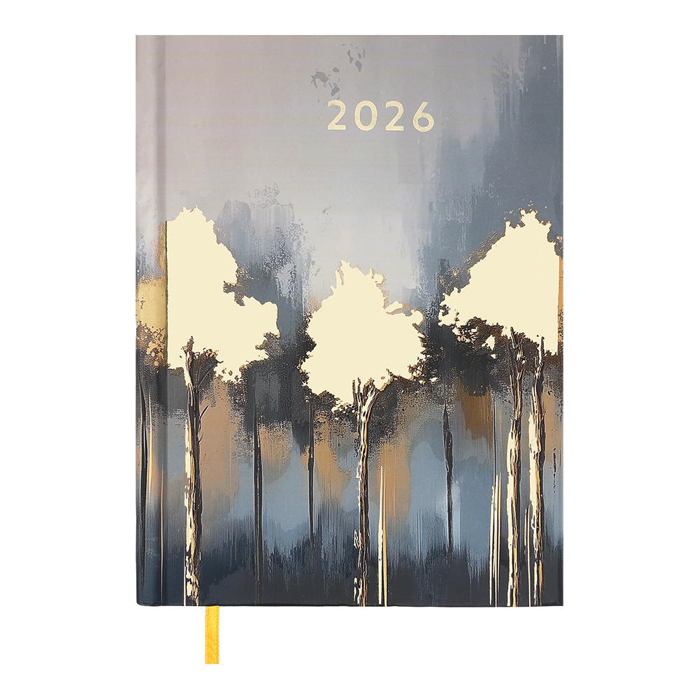 Щоденник данин поліграфічний FILLING 2026 A5 золотий