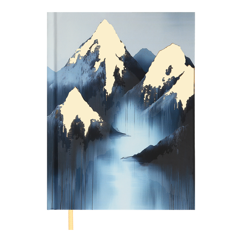 Щоденник недатов поліграфічний FILLING A5 кобальтовий 336 стор