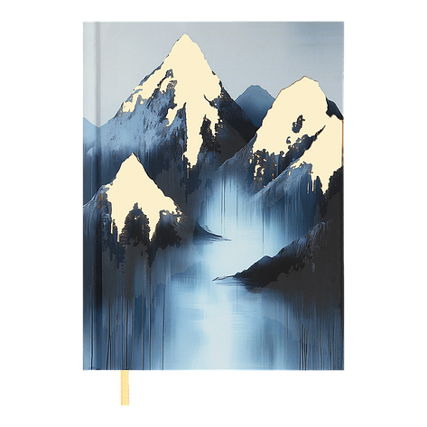 Щоденник недатов поліграфічний FILLING A5 кобальтовий 336 стор, фото 1