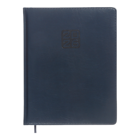 Тижневик данир 2024 BRAVO A4 синій скрожа/поролон, фото 1