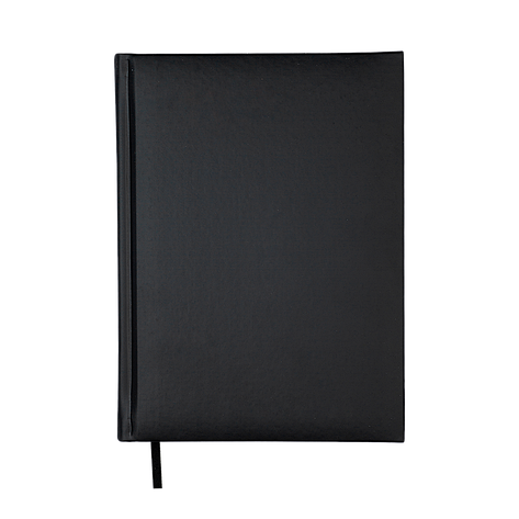 Щоденник недат GENTLE A5 чорний штучшкіра/поролон 336 стор, фото 1