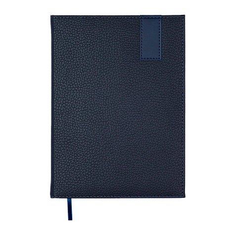 Щоденник недат VERTICAL A5 синій скрожа/поролон 336 стр, фото 1