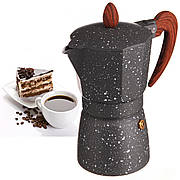 Кавоварка гейзерна A plus, 3 чашки, алюміній 2084