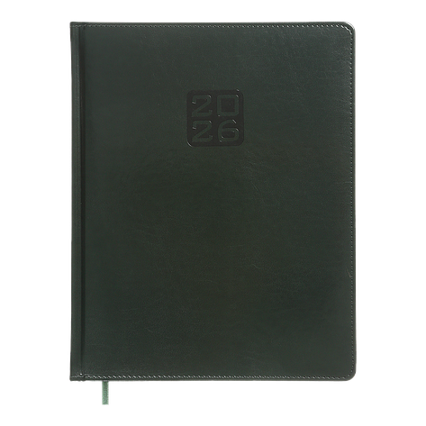 Тижневик данир 2024 BRAVO A4 зелений скрожа/поролон, фото 1