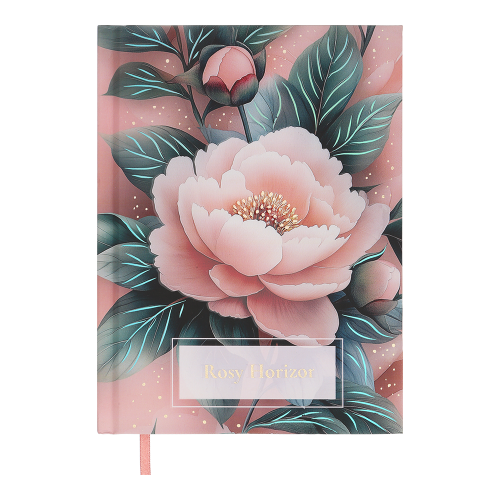 Щоденник недатов поліграфічний FATTORE A5 рожевий 336 стор