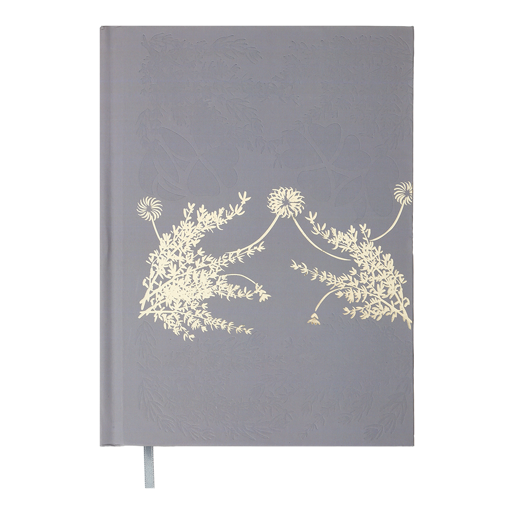 Щоденник недат поліграфічний ONLY A5 сірий 336 стр