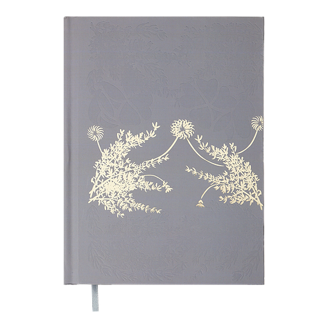 Щоденник недат поліграфічний ONLY A5 сірий 336 стр, фото 1