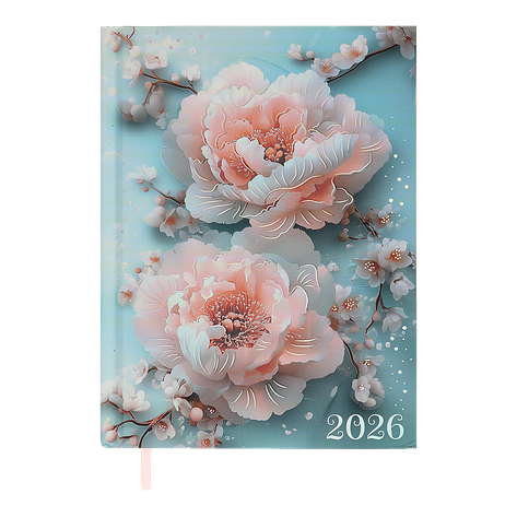 Щоденник датов поліграфічний FATTORE  2026  A5  бірюзовий, фото 1