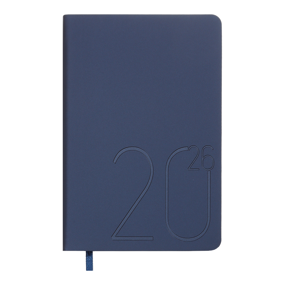 Щоденник данин 2024 STEEL A6 синій скрожа