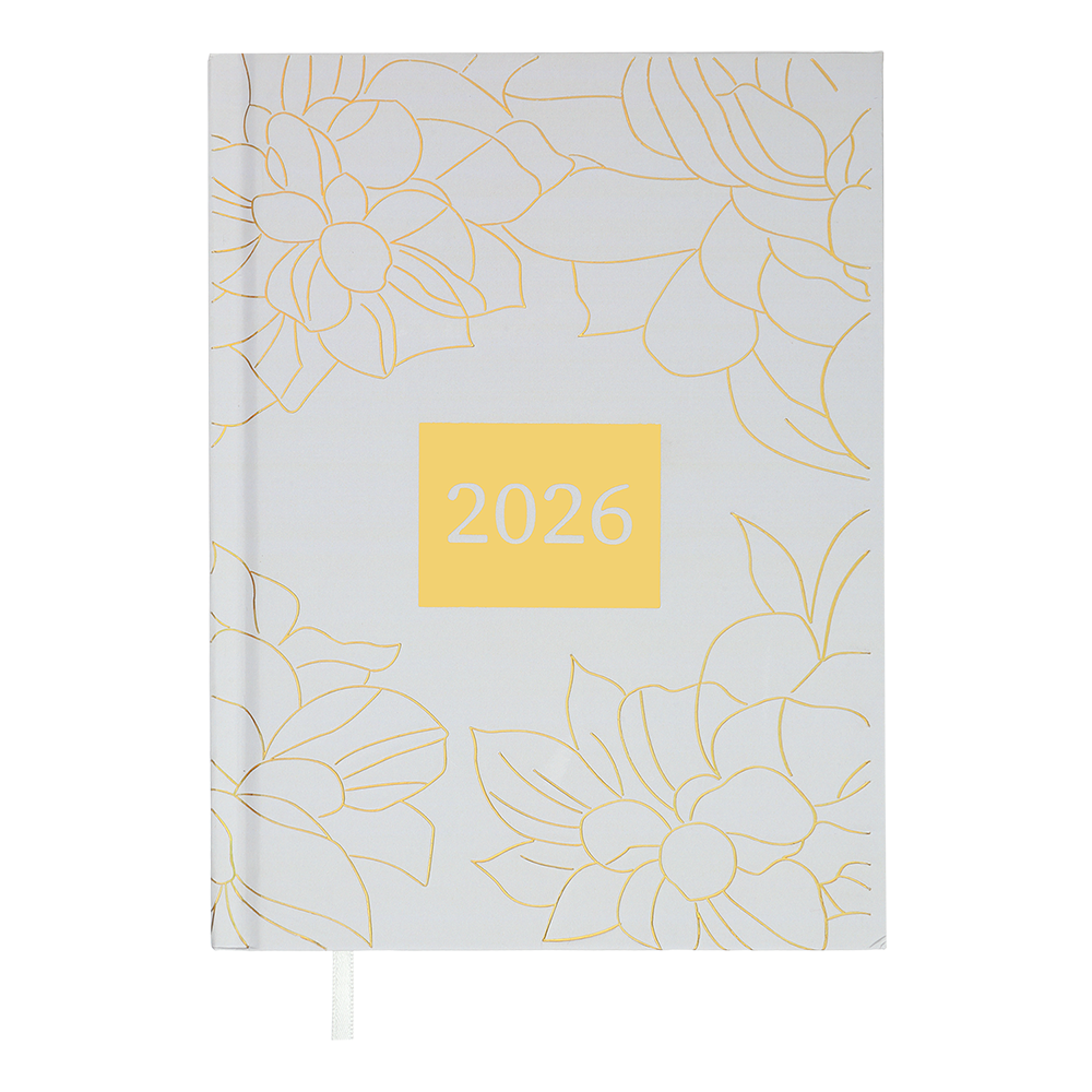 Щоденник дат поліграфічний FANTASTIC 2026 A5 білий