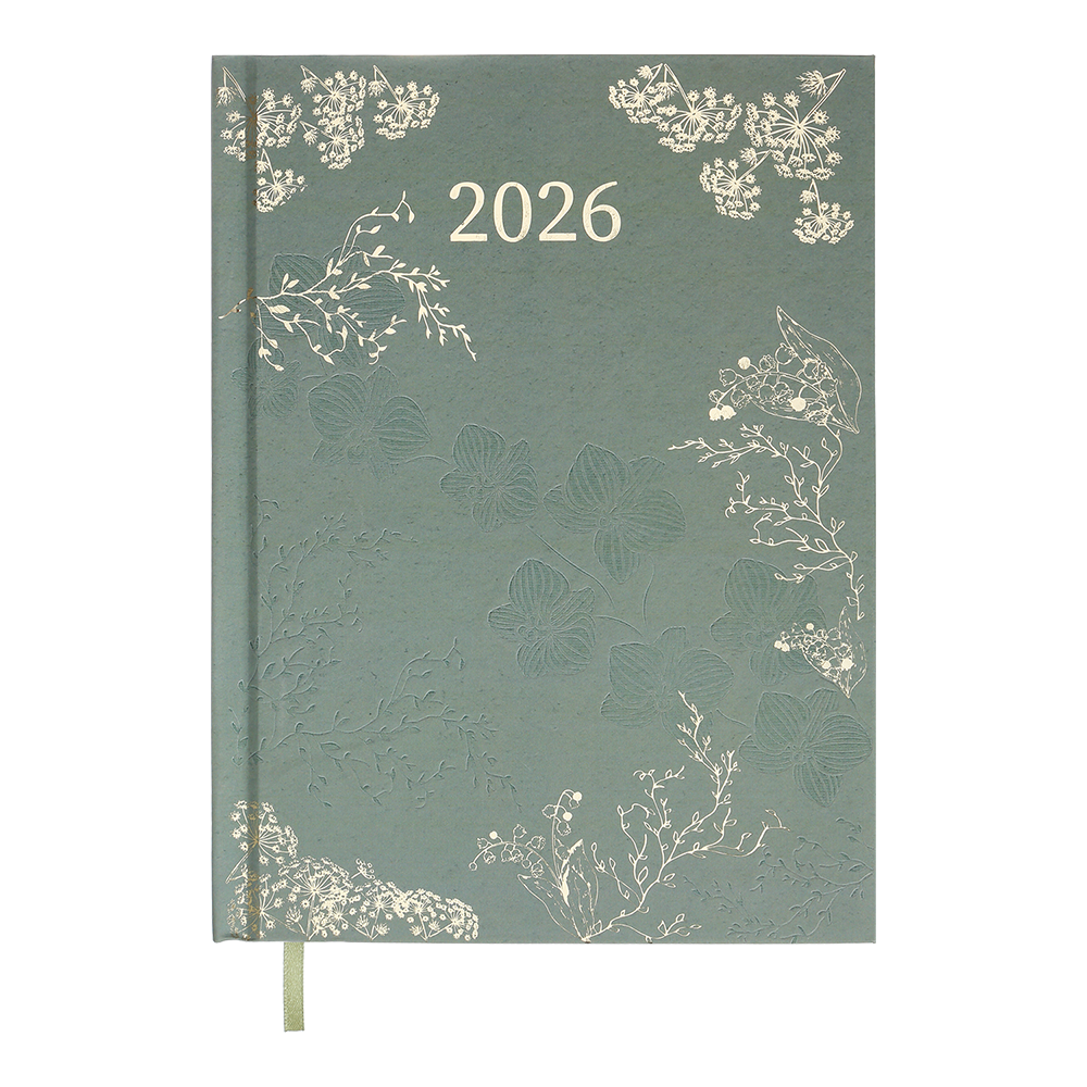 Щоденник дат поліграфічний FANTASTIC 2026 A5 оливковий