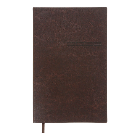 Тижневик данир 2026 IDEAL A5 коричневий ісккіра, фото 1