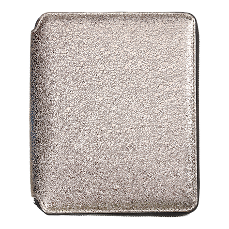 Щоденник данин 2026 PRIMAVERA A5 срібний скрокожа/поролон, фото 1