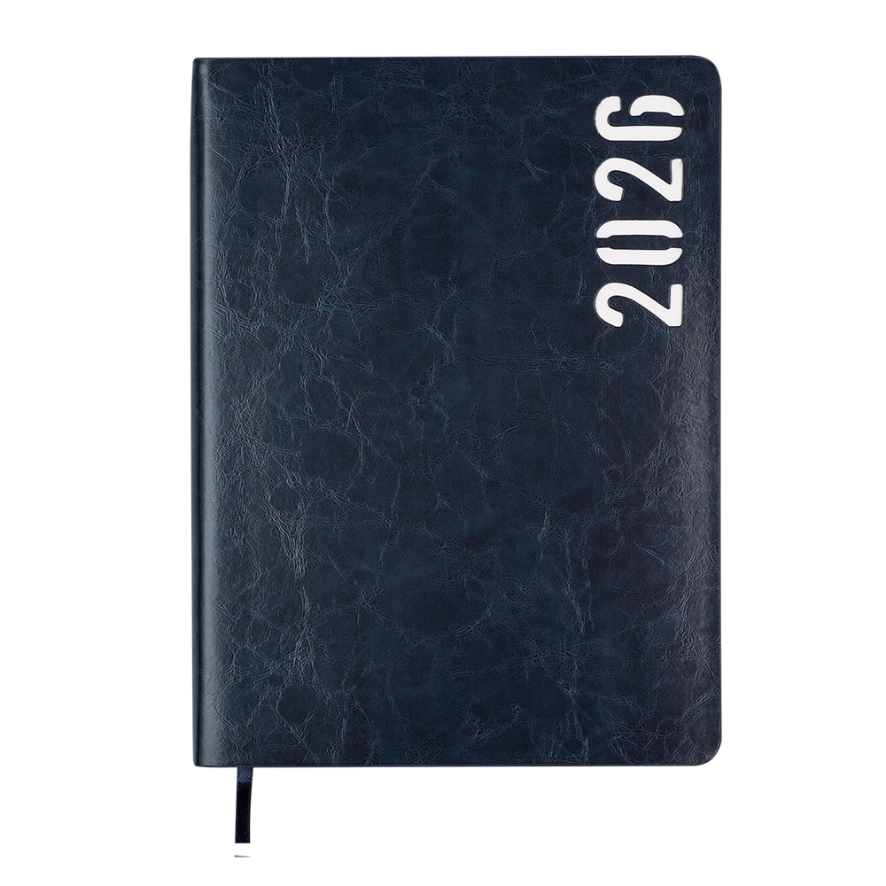 Щоденник данир 2026 MIND A5 синій скрожа