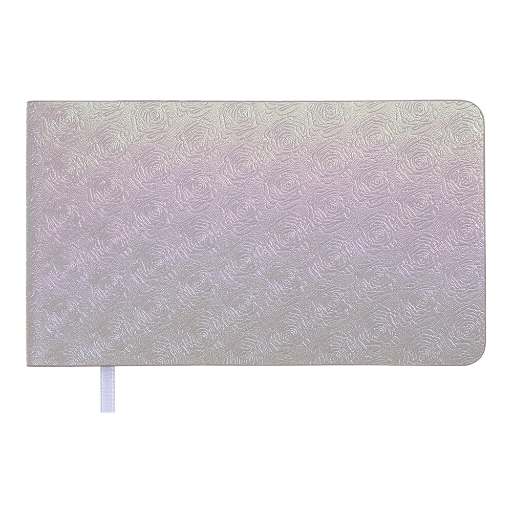 Тижневик данир 2026 кишеня BLOOM 153*87 срібний іскря