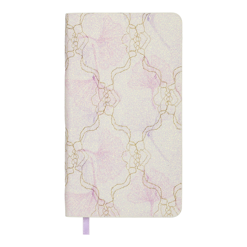 Тижневик данир 2026 кишеня BLOOM 85*153 фіолетовий спотворення