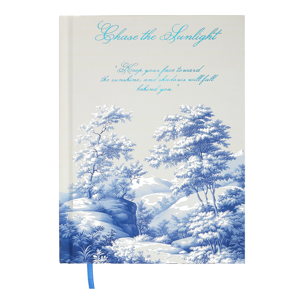 Щоденник недат поліграфічний SPOLETO A5 блакитний 336 стр