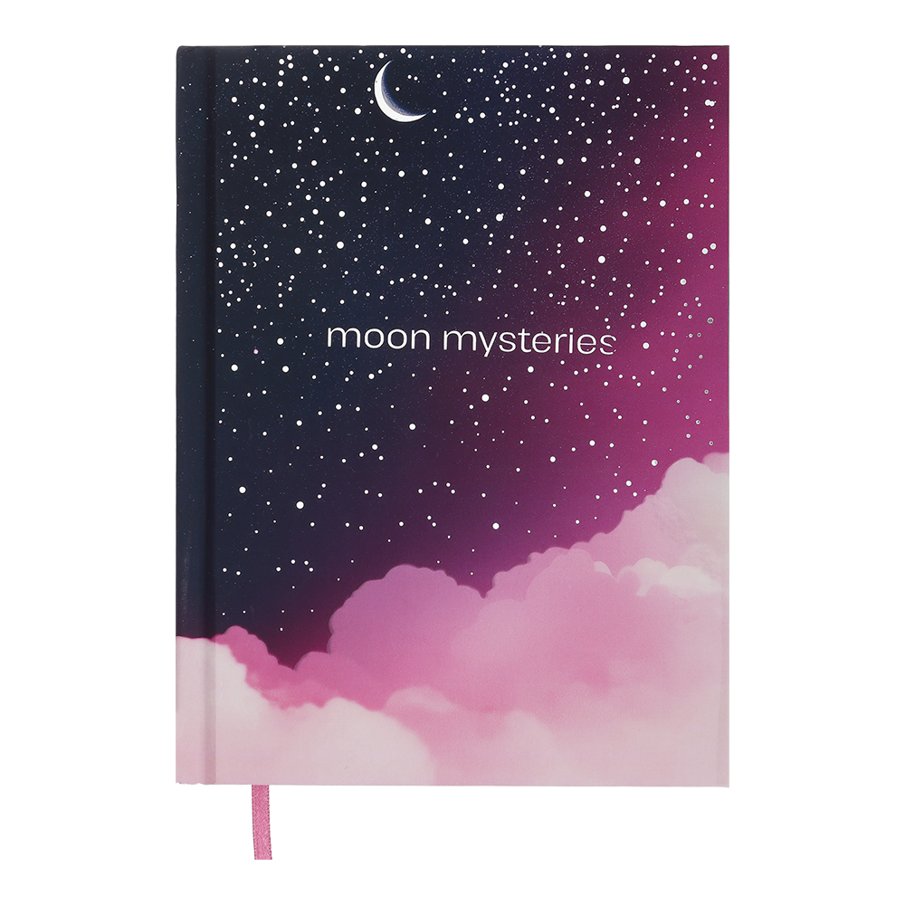 Щоденник недат поліграфічний ONLY A5 сливовий 336 стор.