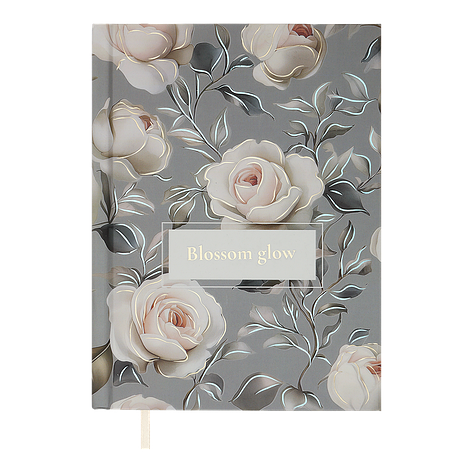 Щоденник недатов поліграфічний FATTORE A5 сірий 336 стор, фото 1