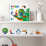 ЛІПАКА тісто для ліплення Птахи 6 персонажів 15 банок, фото 4