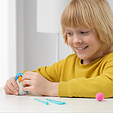 ЛІПАКА тісто для ліплення Птахи 6 персонажів 15 банок, фото 5