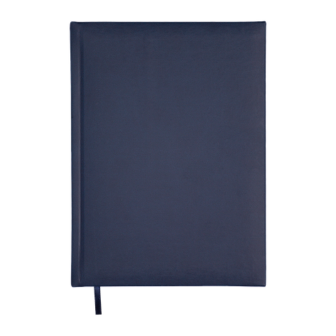Щоденник недат GENTLE A5 синій ісккіра/поролон 336 стор., фото 1