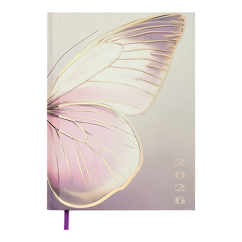 Щоденник данин поліграфічний SPOLETO 2026 A5 рожевий, фото 1