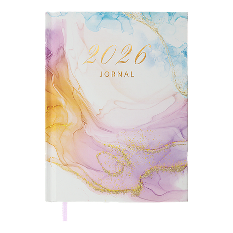 Щоденник дат поліграфічний MIST 2026 A5 рожевий, фото 1