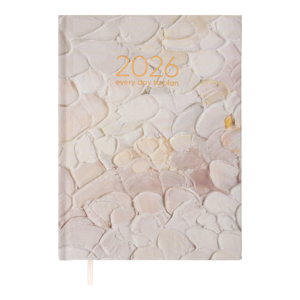 Щоденник датов поліграфічний FANTASTIC 2026 A5 пісочний