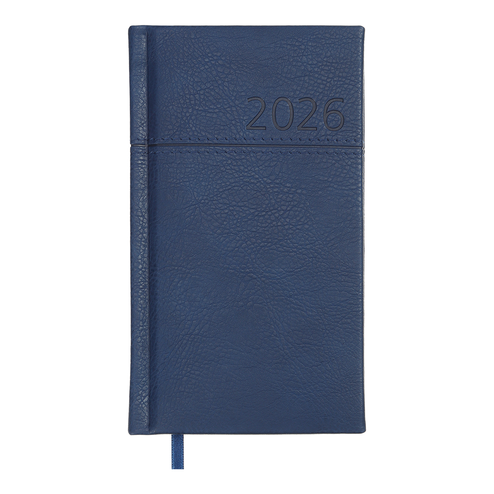 Тижневик данир 2024 кишеня ORION 85*153 синій скіпка/поролон