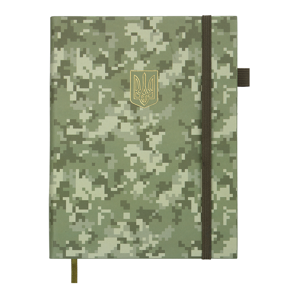 Щоденник данин 2026 MILITARY A5 хакі іскря